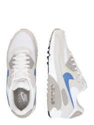 Nike Sportswear Sneaker 'AIR MAX 90' hellbeige/dunkelbeige/royalblau/weiß