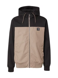 Jacke 'Segelprofi 2.0' taupe / schwarz