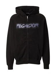 Sweatjacke 'Anclar' basaltgrau / schwarz