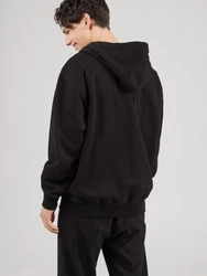 Pegador Sweatjacke Logo Oversized Zip Hoodie grau/schwarz