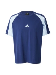 Sportshirt 'ESS' pastellblau / dunkelblau