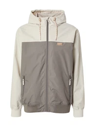 Jacke 'Auf Deck' grau / pastellgrn