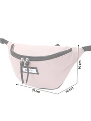 DAY ET Gürteltasche 'Gweneth' pink / schwarz