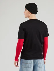DIESEL T-Shirt 'T-ADJUST-Q7' knallrot/schwarz