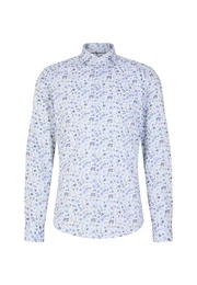 JOOP! Hemd 'Pares' enzian / hellblau / wei