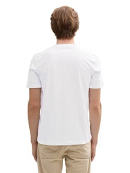TOM TAILOR DENIM T-Shirt khaki/oliv/weiß