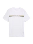 TOM TAILOR DENIM T-Shirt khaki/oliv/weiß