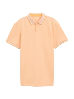 TOM TAILOR Poloshirt pfirsich