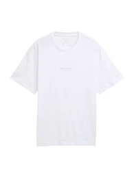 T-Shirt hellgrau / wei