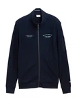 TOM TAILOR Sweatjacke dunkelblau/mint