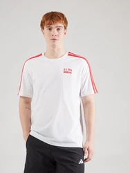 ADIDAS SPORTSWEAR Funktionsshirt 'COLLE' rot/weiß