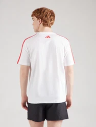ADIDAS SPORTSWEAR Funktionsshirt 'COLLE' rot/weiß