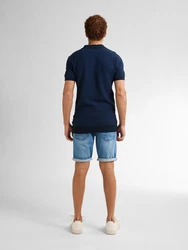 Petrol Industries Poloshirt Oceanstone marine/royalblau