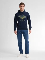 Petrol Industries Sweatshirt 'Biscuit' blau/navy/grün
