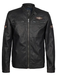 Jacke 'Seafront' schwarz