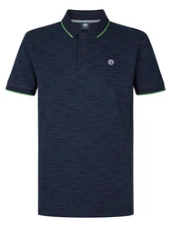 Petrol Industries Poloshirt 'Drift' blau/marine/grün/weiß