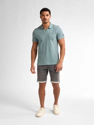 Petrol Industries Jeansshorts Five-Pocket Style grau