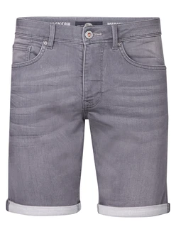 Petrol Industries Jeansshorts Five-Pocket Style grau