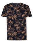 Petrol Industries T-Shirt Crestview navy/karamell
