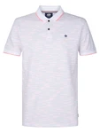Petrol Industries Poloshirt 'Drift' blau/pink/weiß