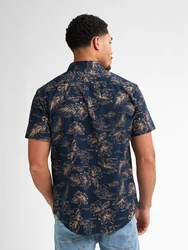 Petrol Industries Hemd Oceanpark beige / navy