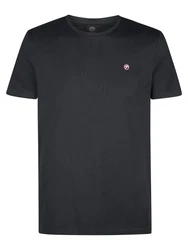 Petrol Industries Rundhalsshirt mit Logo schwarz