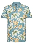 Petrol Industries Poloshirt Tropisches Blau