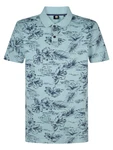 Petrol Industries Poloshirt 'Shellway' opal/dunkelblau