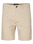 Petrol Industries Shorts 'Anglerbreeze' creme/hellgrau/blutrot