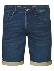 Petrol Industries Jeansshorts Five-Pocket Style marineblau