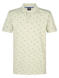 Poloshirt 'Palmview' khaki / pastellgrn