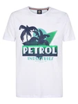 Petrol Industries T-Shirt 'Azul' navy/hellblau/petrol/weiß