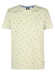 Petrol Industries T-Shirt 'Gulfcrest' oliv/pastellgrün/rostrot