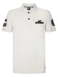Petrol Industries Poloshirt 'Tarpon' schoko/weiß