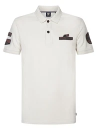 Poloshirt 'Tarpon' schoko / wei