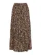 Funky Buddha Sukně  hnědá / černá