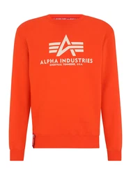 ALPHA INDUSTRIES Sweatshirt hellbeige/hummer