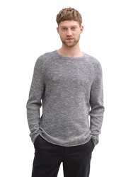 TOM TAILOR Pullover grau