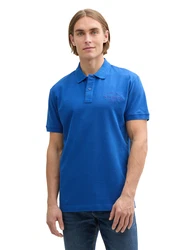 TOM TAILOR Poloshirt royalblau
