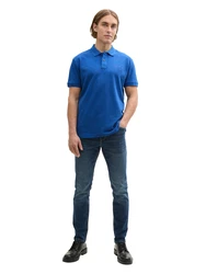 TOM TAILOR Poloshirt royalblau