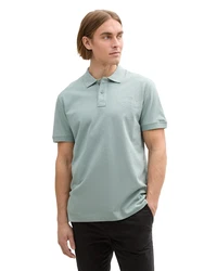 TOM TAILOR Poloshirt pastellblau