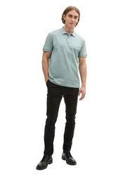 TOM TAILOR Poloshirt pastellblau