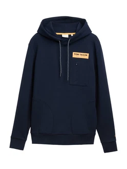 TOM TAILOR Sweatshirt Hoodie mit Taschen