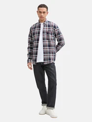 TOM TAILOR T-Shirt schwarz/weiß