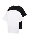 TOM TAILOR T-Shirt schwarz/weiß