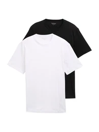 T-Shirt schwarz / wei