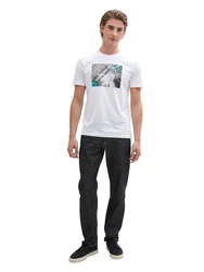TOM TAILOR DENIM T-Shirt weiß