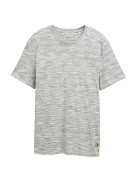 T-Shirt marine / wei