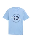 TOM TAILOR DENIM T-Shirt navy/hellblau/offwhite