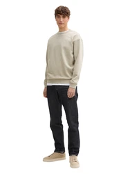 TOM TAILOR DENIM Sweatshirt beige
